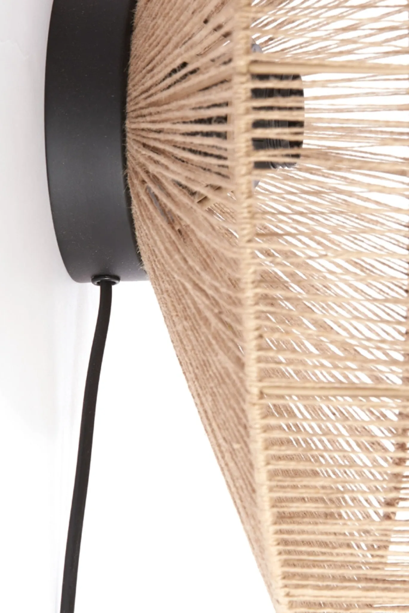 Light & Living Wandlamp Lyra Naturel Ø43x43cm