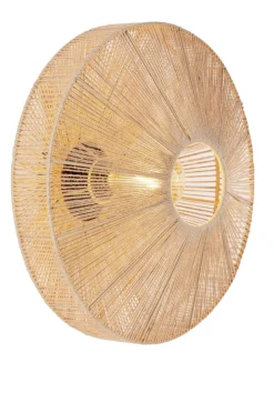 Light & Living Wandlamp Lyra Naturel Ø43x43cm