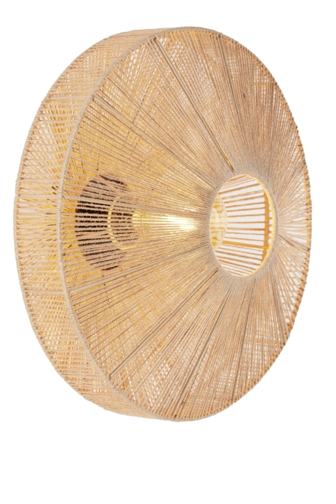 Light & Living Wandlamp Lyra Naturel Ø43x43cm