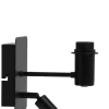 Light & Living Wandlamp Montana Mat Zwart