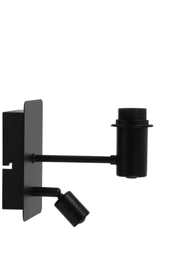 Light & Living Wandlamp Montana Mat Zwart