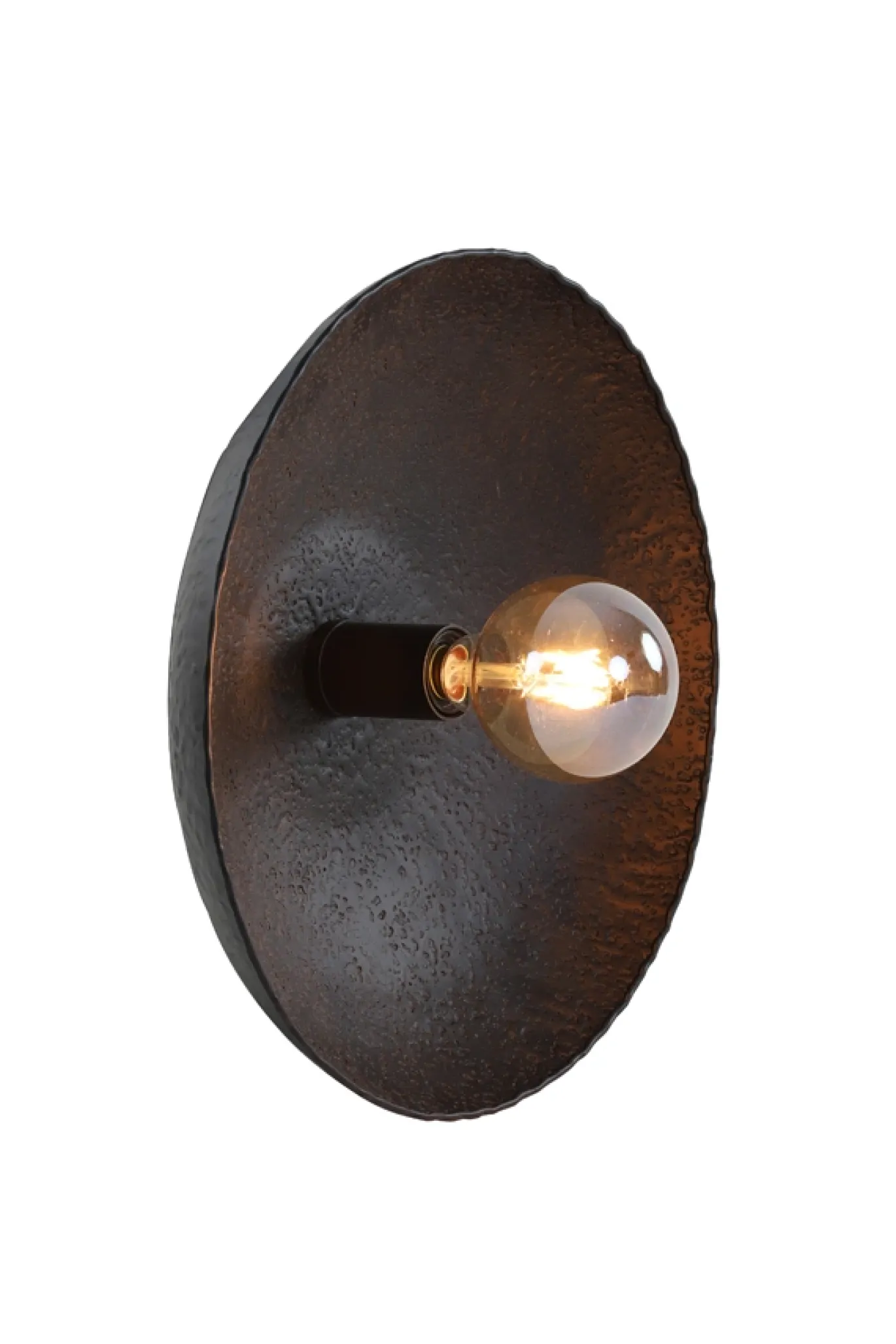 Light & Living Wandlamp Neva Mat Zwart Ø40cm
