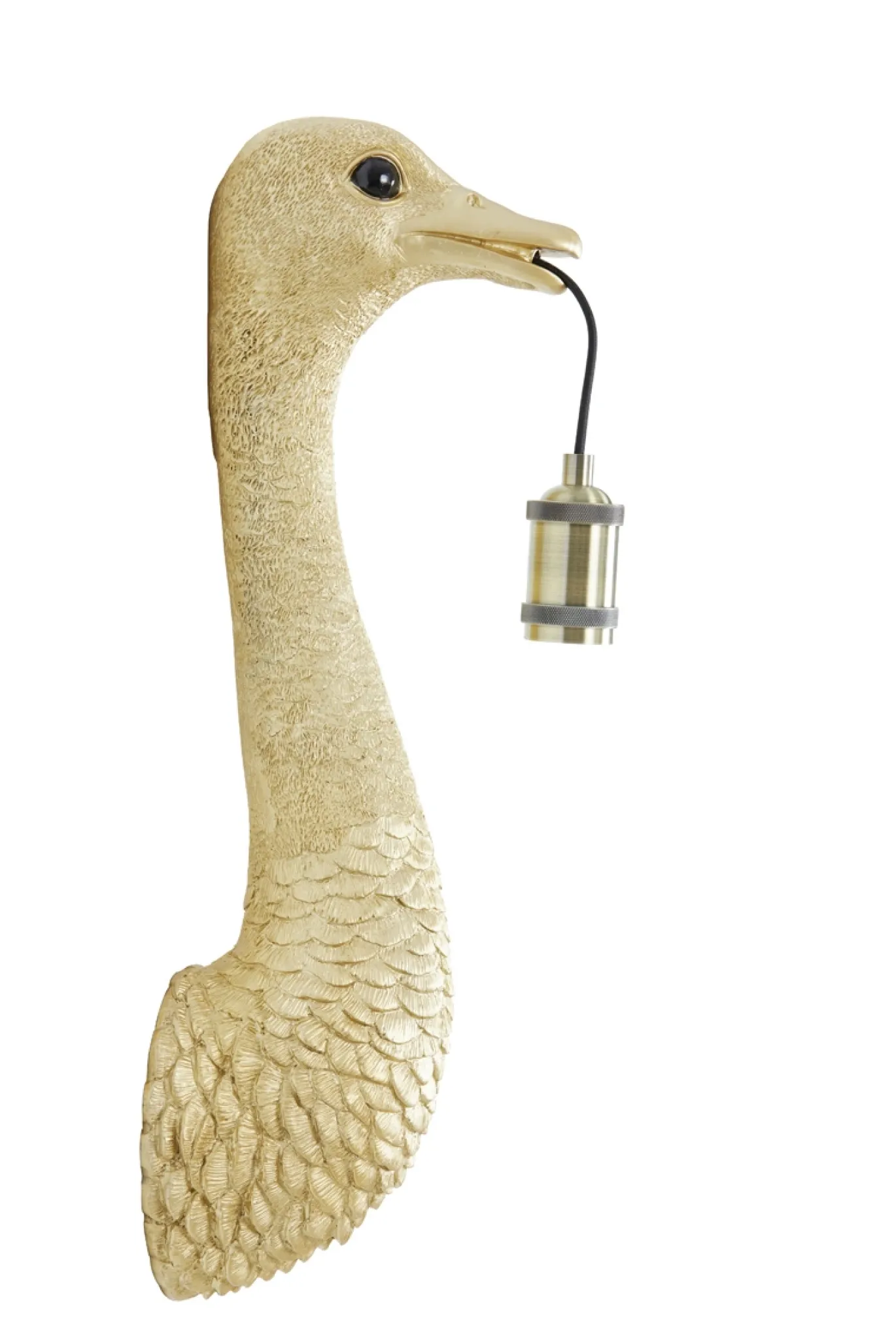 Light & Living Wandlamp Ostrich Goud M