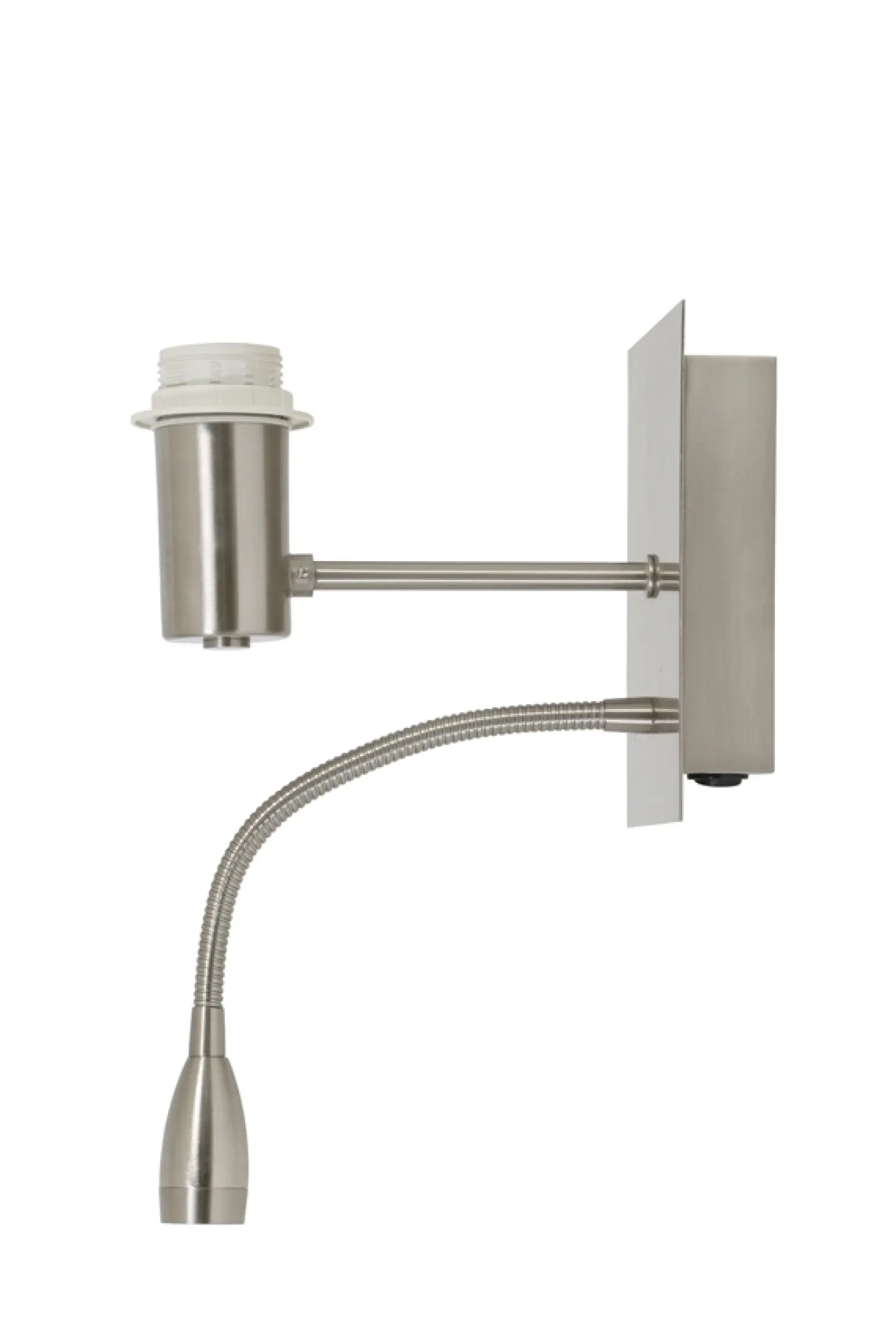 Light & Living Wandlamp Regina met Ledflex Nikkel Satijn