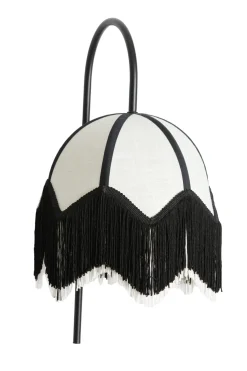 Light & Living Wandlamp Sulina Linnen Wit/Zwart