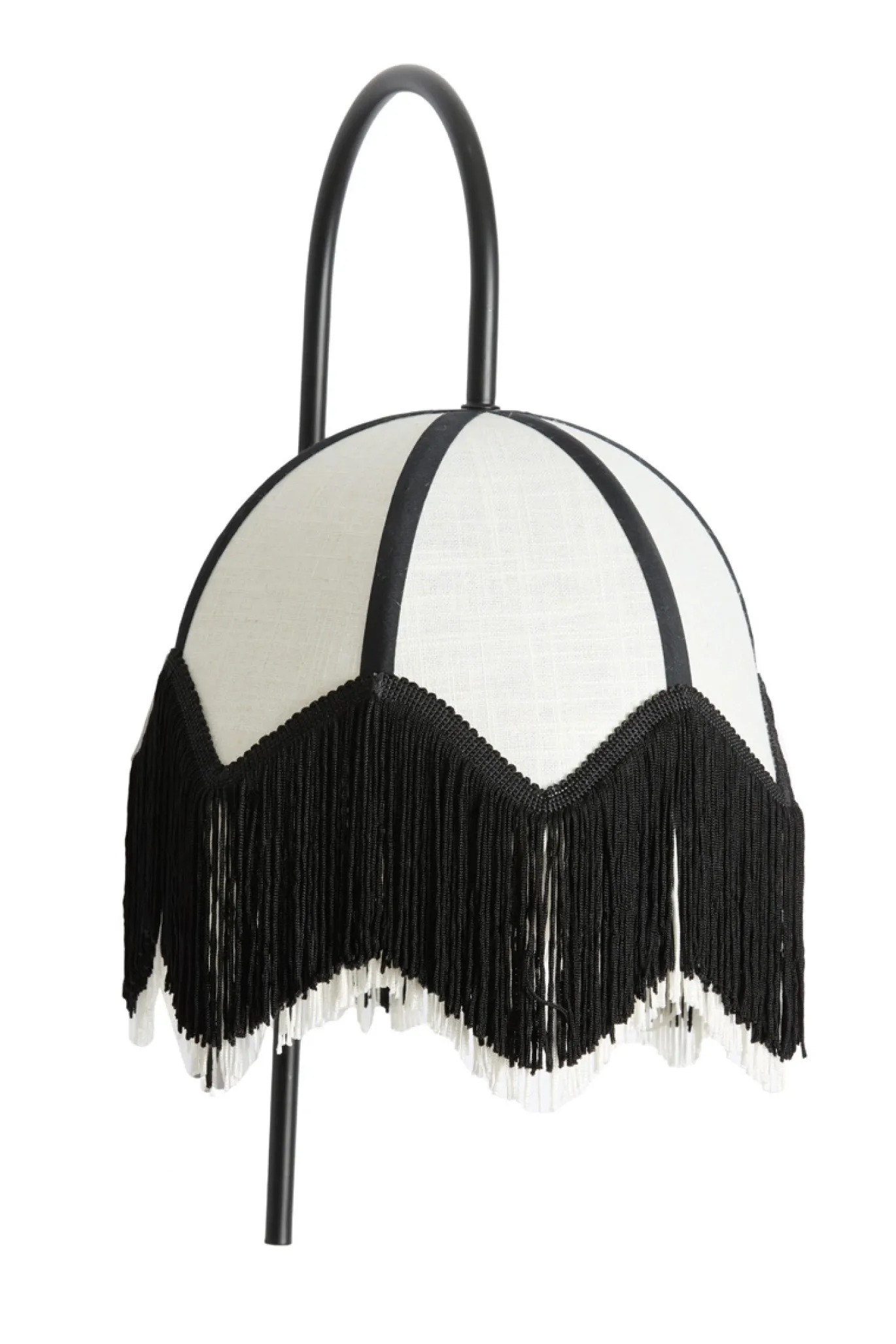 Light & Living Wandlamp Sulina Linnen Wit/Zwart