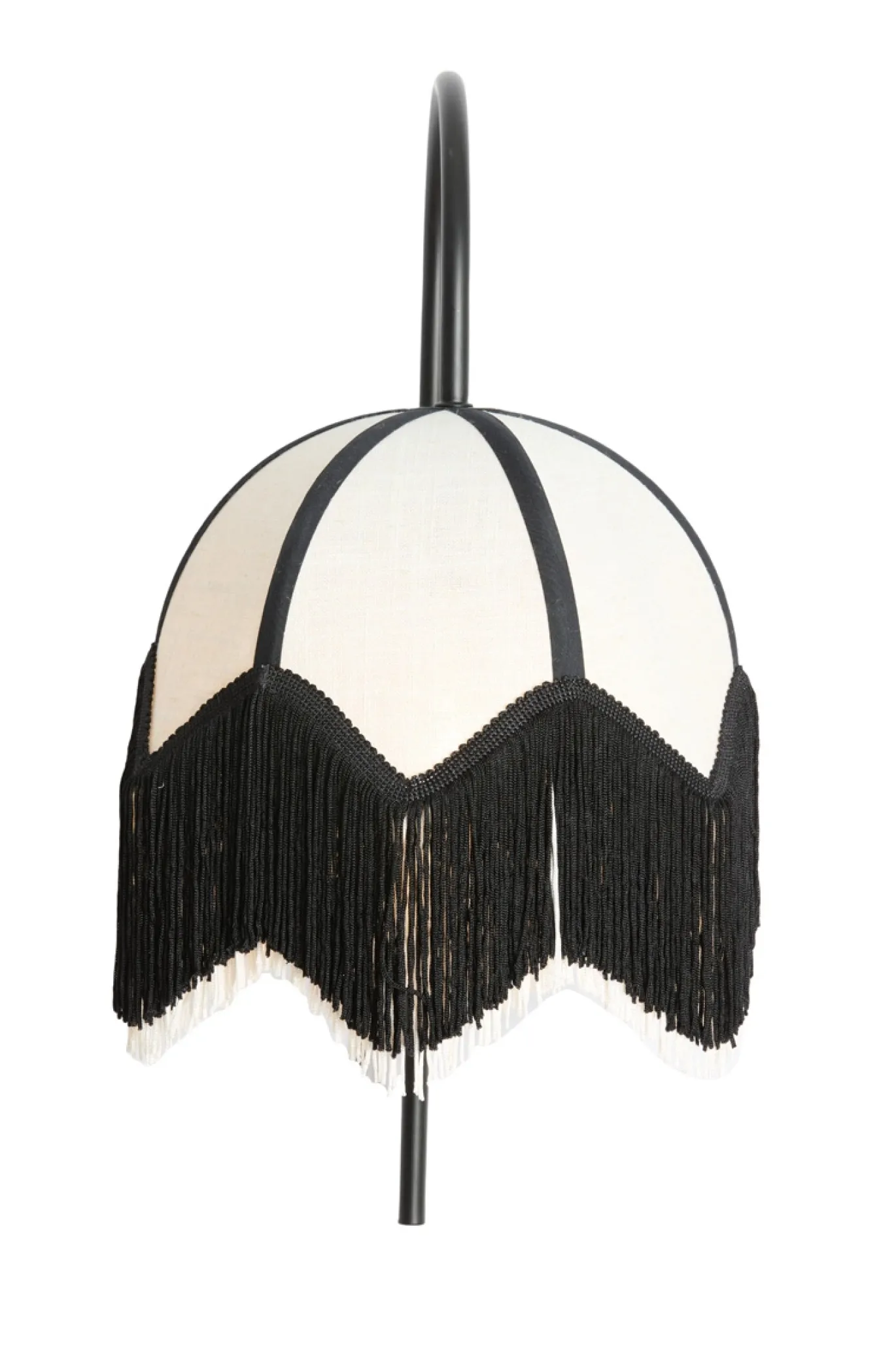 Light & Living Wandlamp Sulina Linnen Wit/Zwart