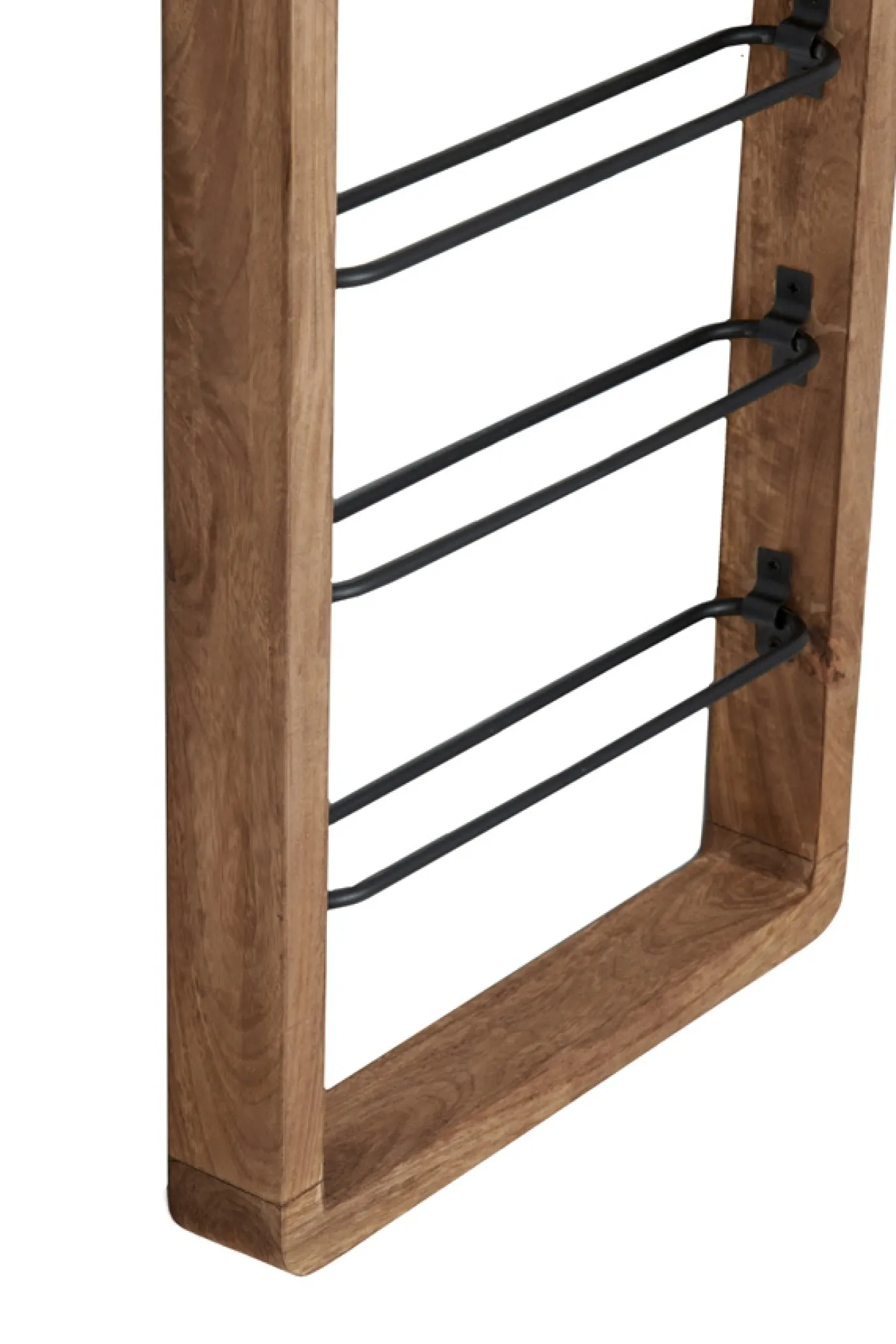 Light & Living Wijnrek Sorrento 8 Flessen Mangohout Bruin 40x120cm