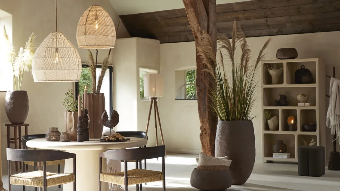 Light & Living Zuil Qiano Acaciahout 80cm