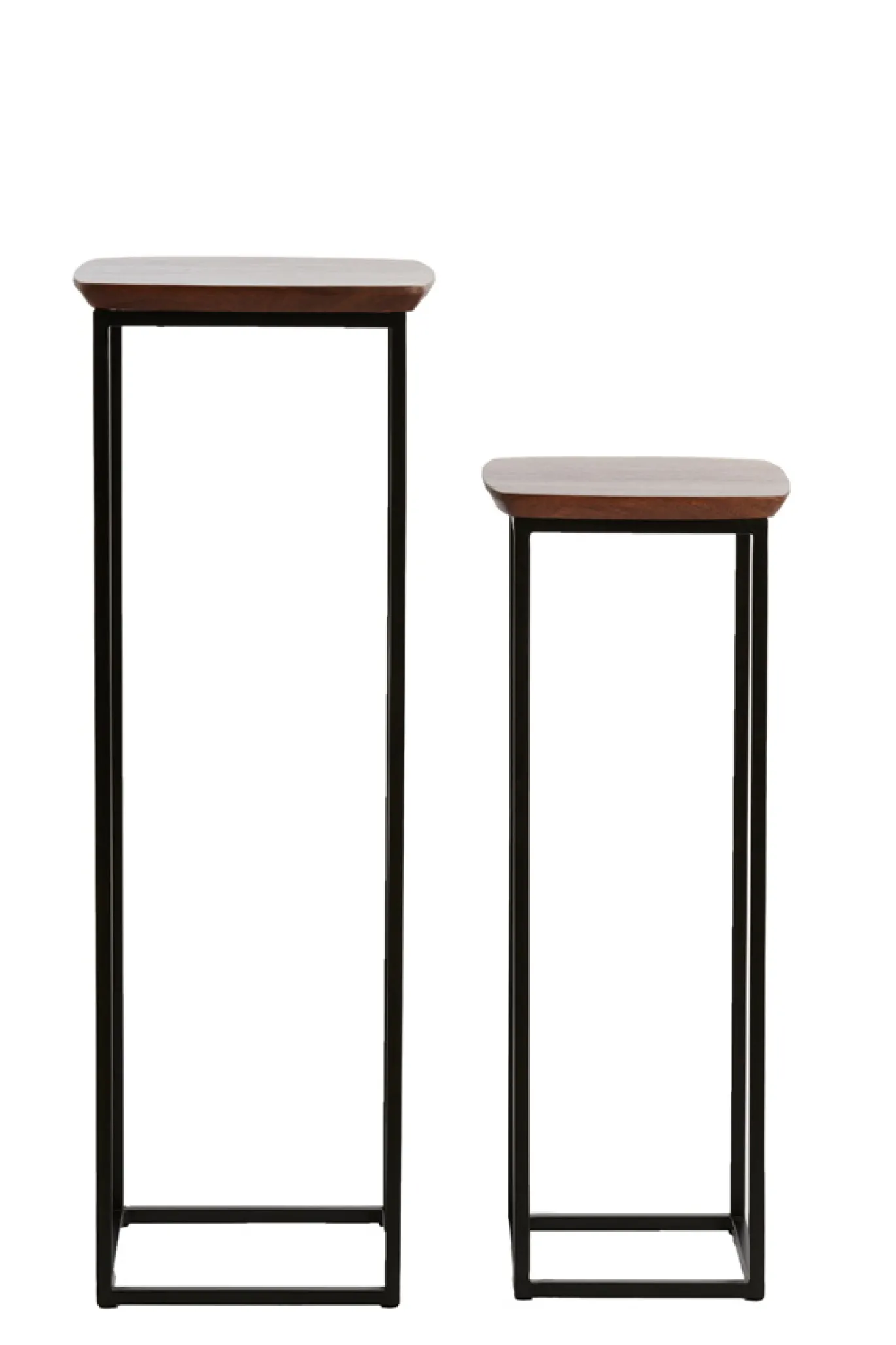 Light & Living Zuil Quenza Acacia/Zwart Set van 2
