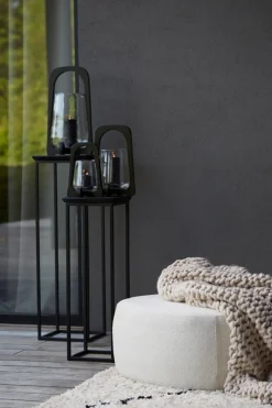 Light & Living Zuil Quenza Zwart Set van 2