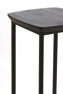 Light & Living Zuil Quenza Zwart Set van 2
