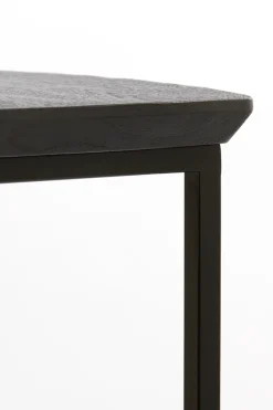 Light & Living Zuil Quenza Zwart Set van 2