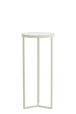 Light & Living Zuil Retiro Rib Glas/Crème 81cm