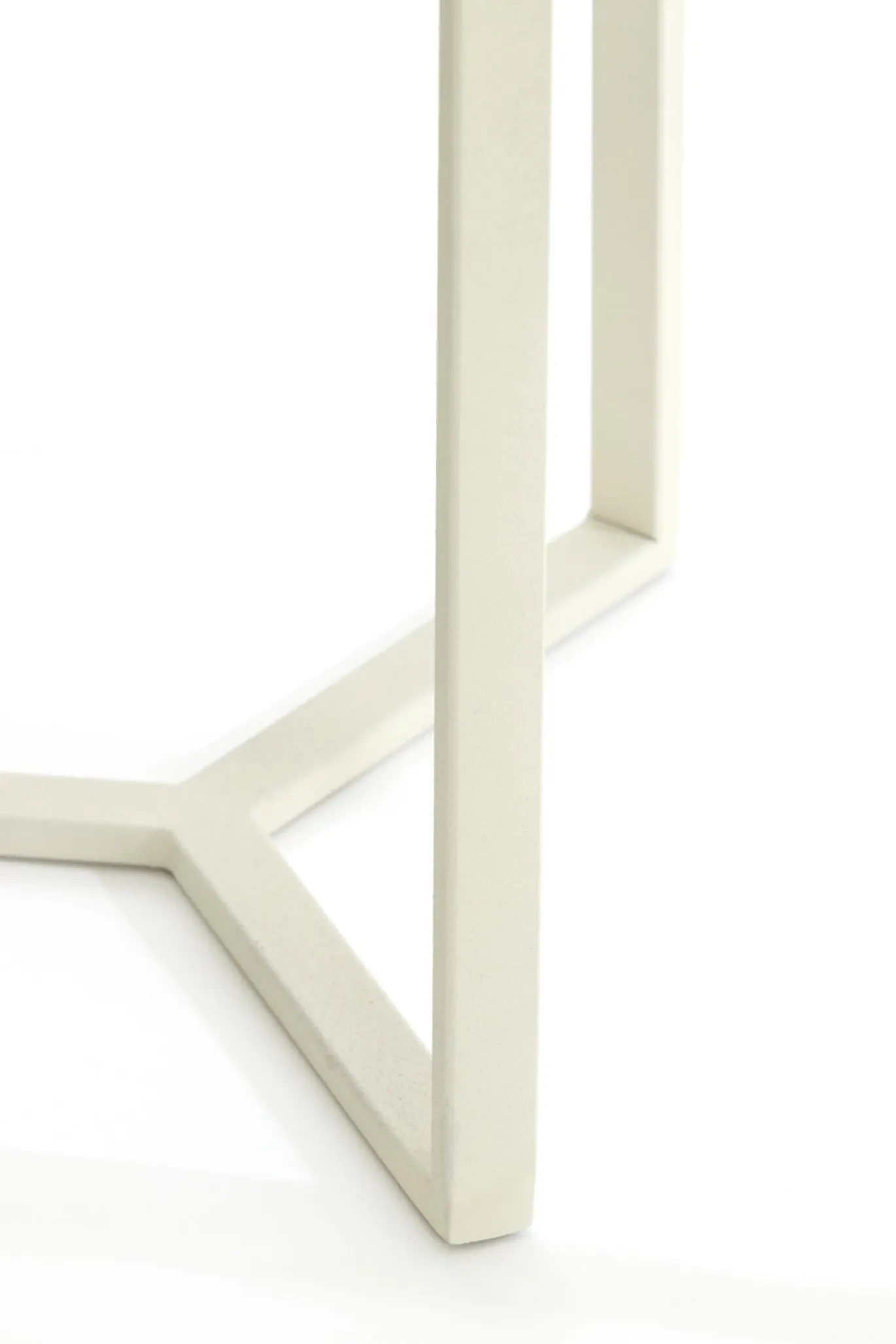 Light & Living Zuil Retiro Rib Glas/Crème 81cm