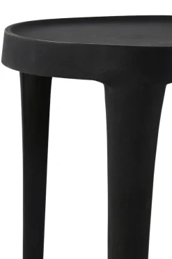 Light & Living Zuil Tobias Set van 2 Rond Zwart 80+100cm