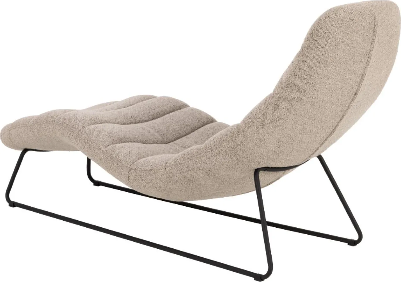 Ligstoel Charlie Beige - Giga Living
