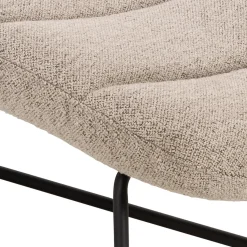 Ligstoel Charlie Beige - Giga Living