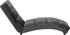 Ligstoel Wikra Donkergrijs - Giga Living