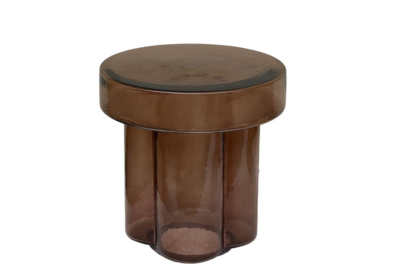 Livingfurn Bijzettafel Brix Lio Smoke Brown 40cm