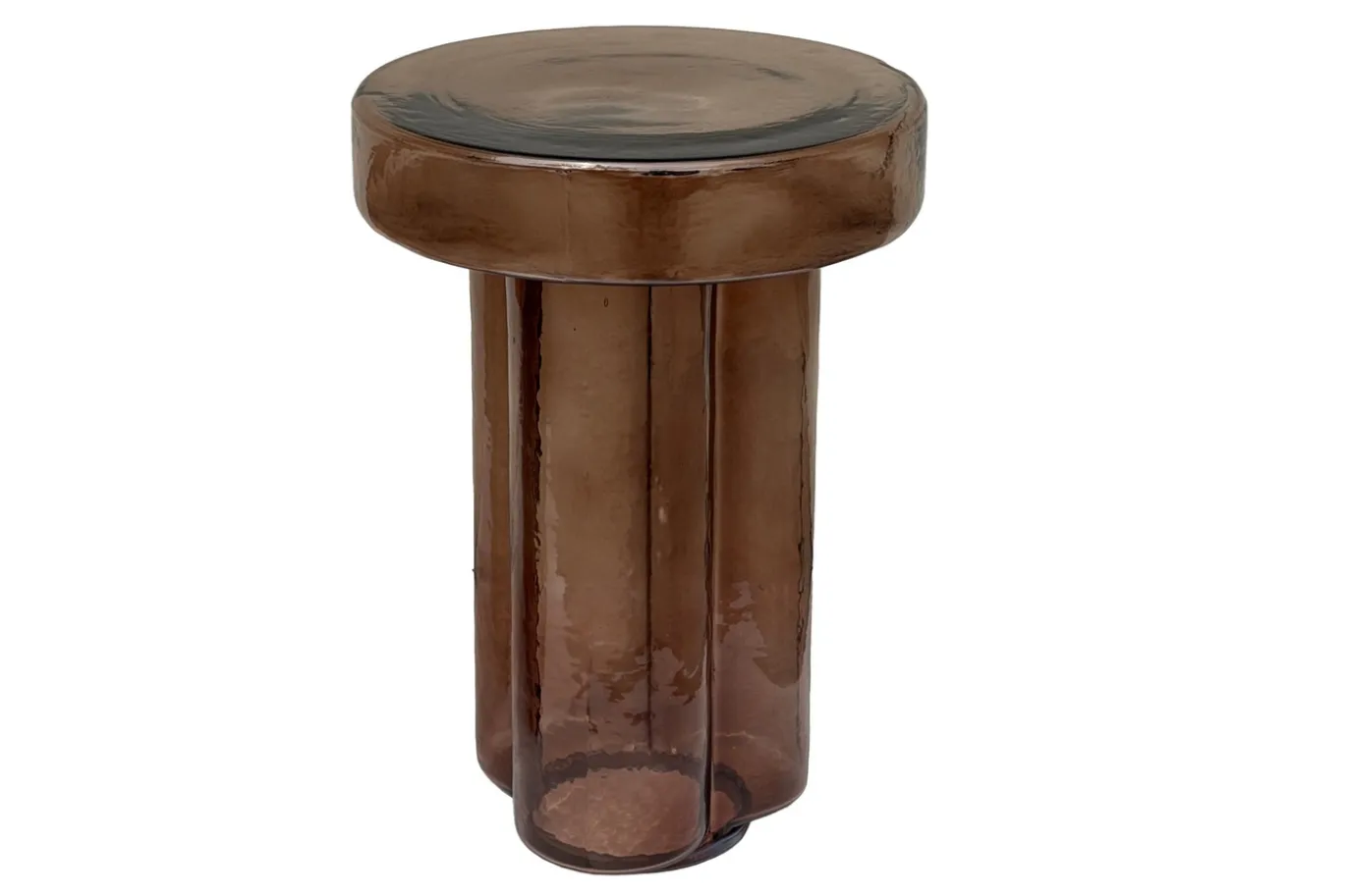 Livingfurn Bijzettafel Brix Lio Smoke Brown 37cm
