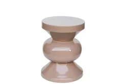 Livingfurn Bijzettafel Brix Ole Vintage Rond Roze