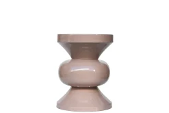 Livingfurn Bijzettafel Brix Ole Vintage Rond Roze