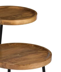 Livingfurn Bijzettafel Brix Ruby