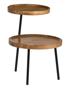 Livingfurn Bijzettafel Brix Ruby