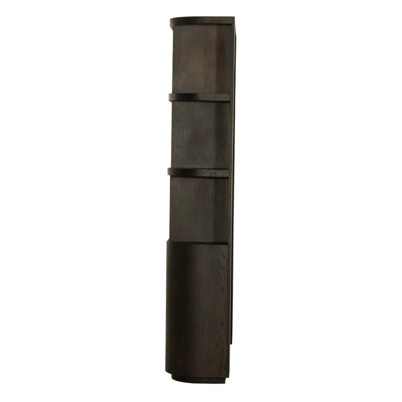 Livingfurn Boekenkast Novero Espresso Eikenfineer 145cm