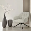 Livingfurn Draaifauteuil Tom Zand