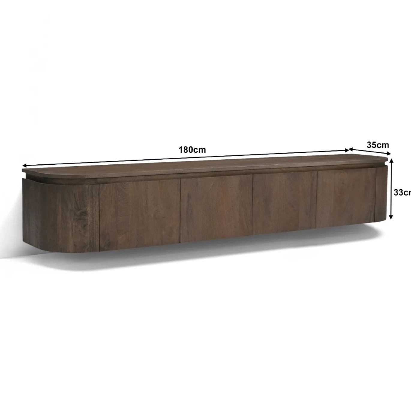 Livingfurn Dressoir Elvano Malta Zwevend 180cm