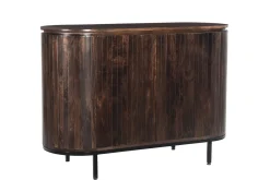 Livingfurn Dressoir Noor Walnoot 115cm Mangohout