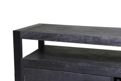 Livingfurn Dressoir Norris Zwart 180cm