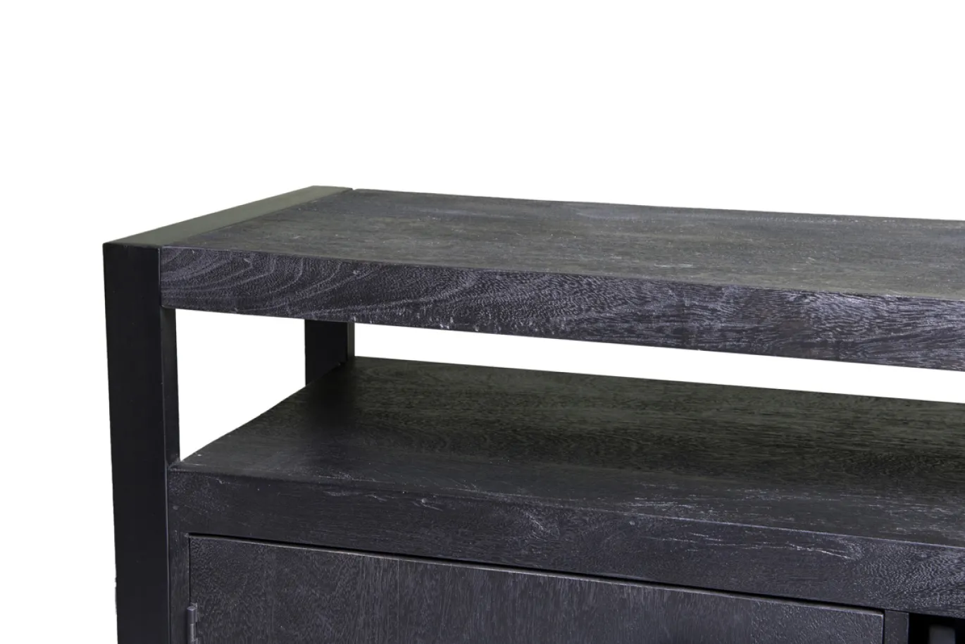 Livingfurn Dressoir Norris Zwart 180cm
