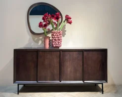 Livingfurn Dressoir Ravenstein Mango Bruin 180cm