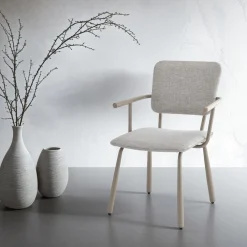 Livingfurn Eetkamerstoel Brix Finn Beige
