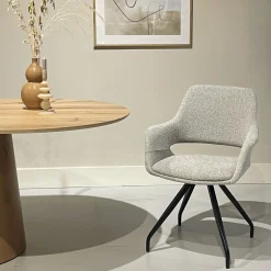 Livingfurn Eetkamerstoel Capp Lodge Beige