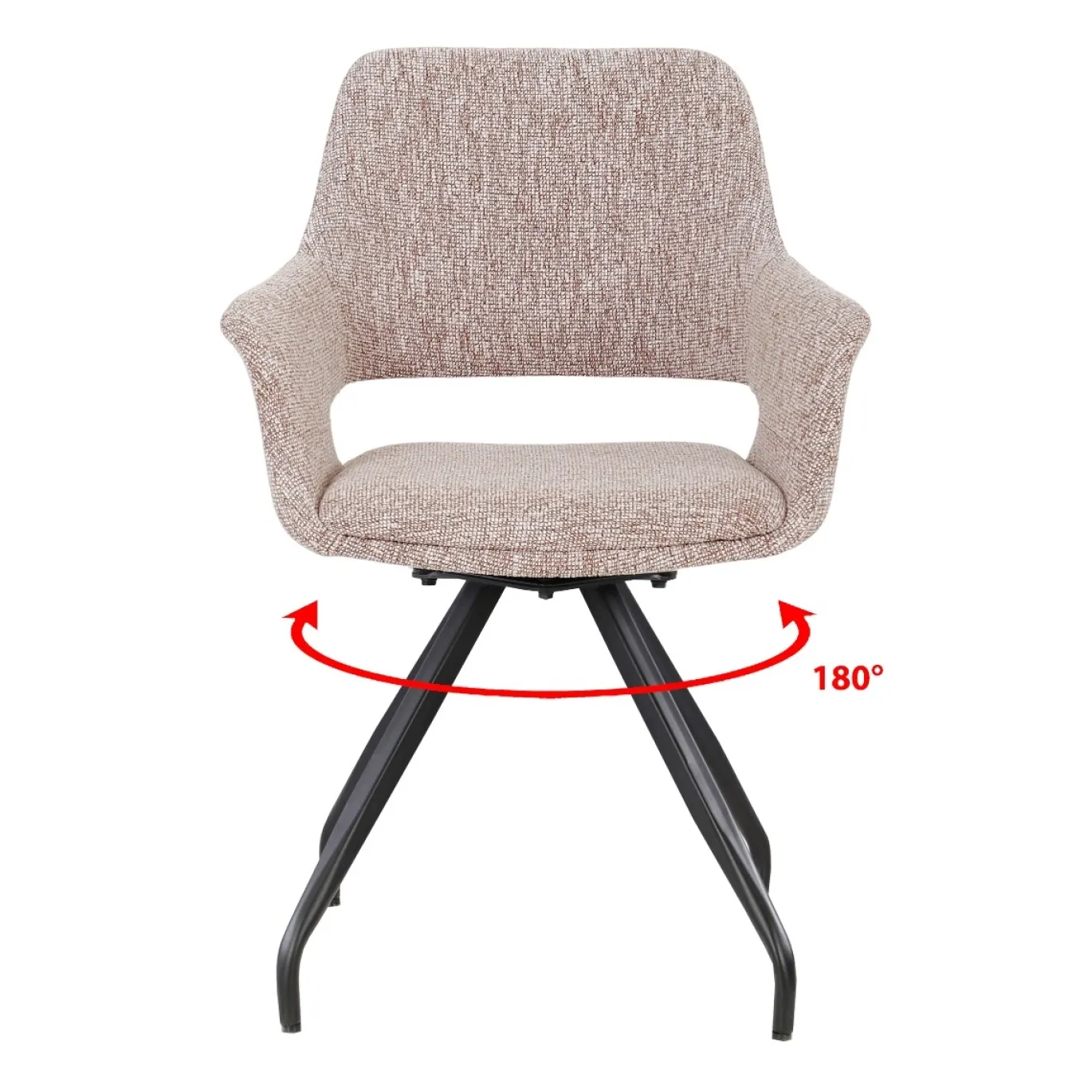 Livingfurn Eetkamerstoel Capp Blossom Lodge Roze