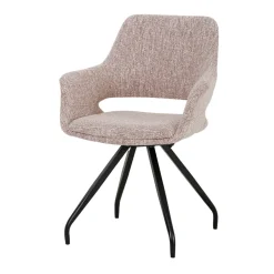 Livingfurn Eetkamerstoel Capp Blossom Lodge Roze