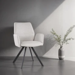 Livingfurn Eetkamerstoel Diana Beige