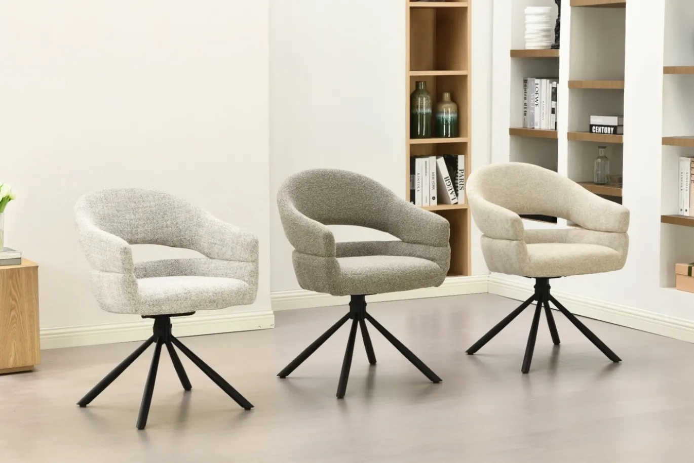 Livingfurn Eetkamerstoel Linn Toffee
