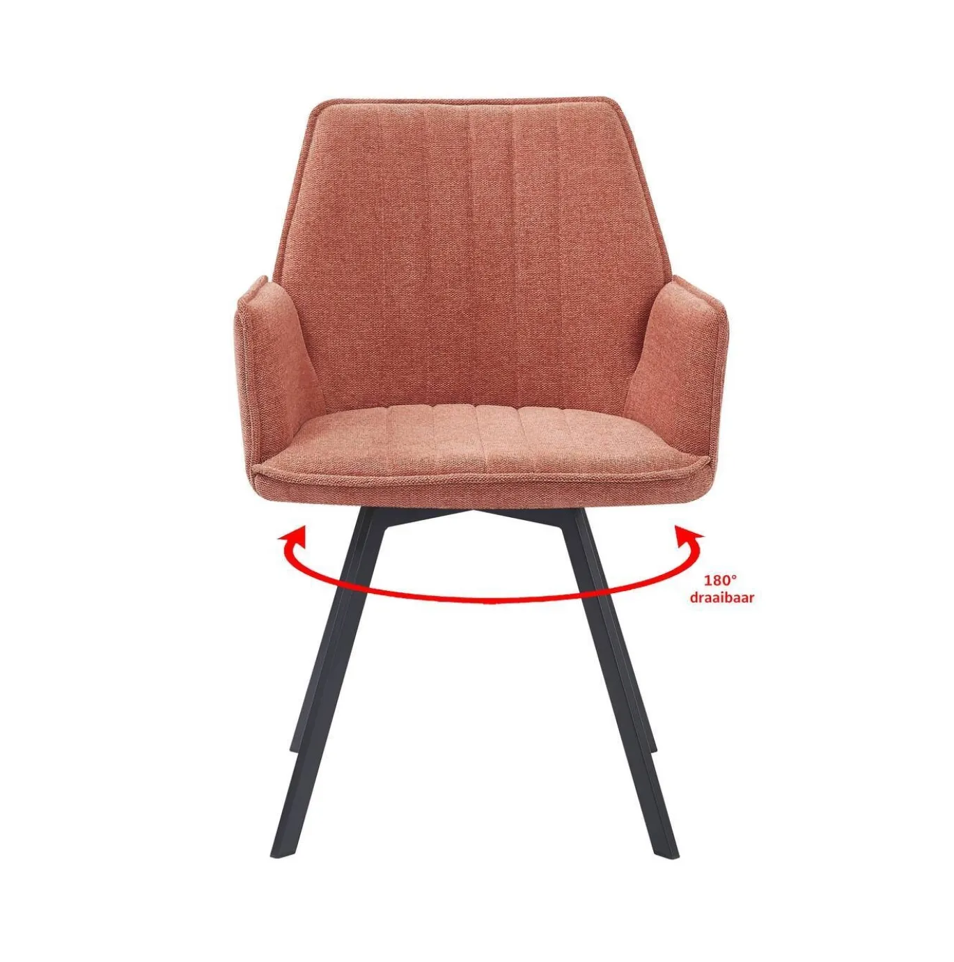 Livingfurn Eetkamerstoel Louise Blush