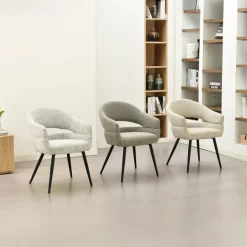 Livingfurn Eetkamerstoel Megan Toffee