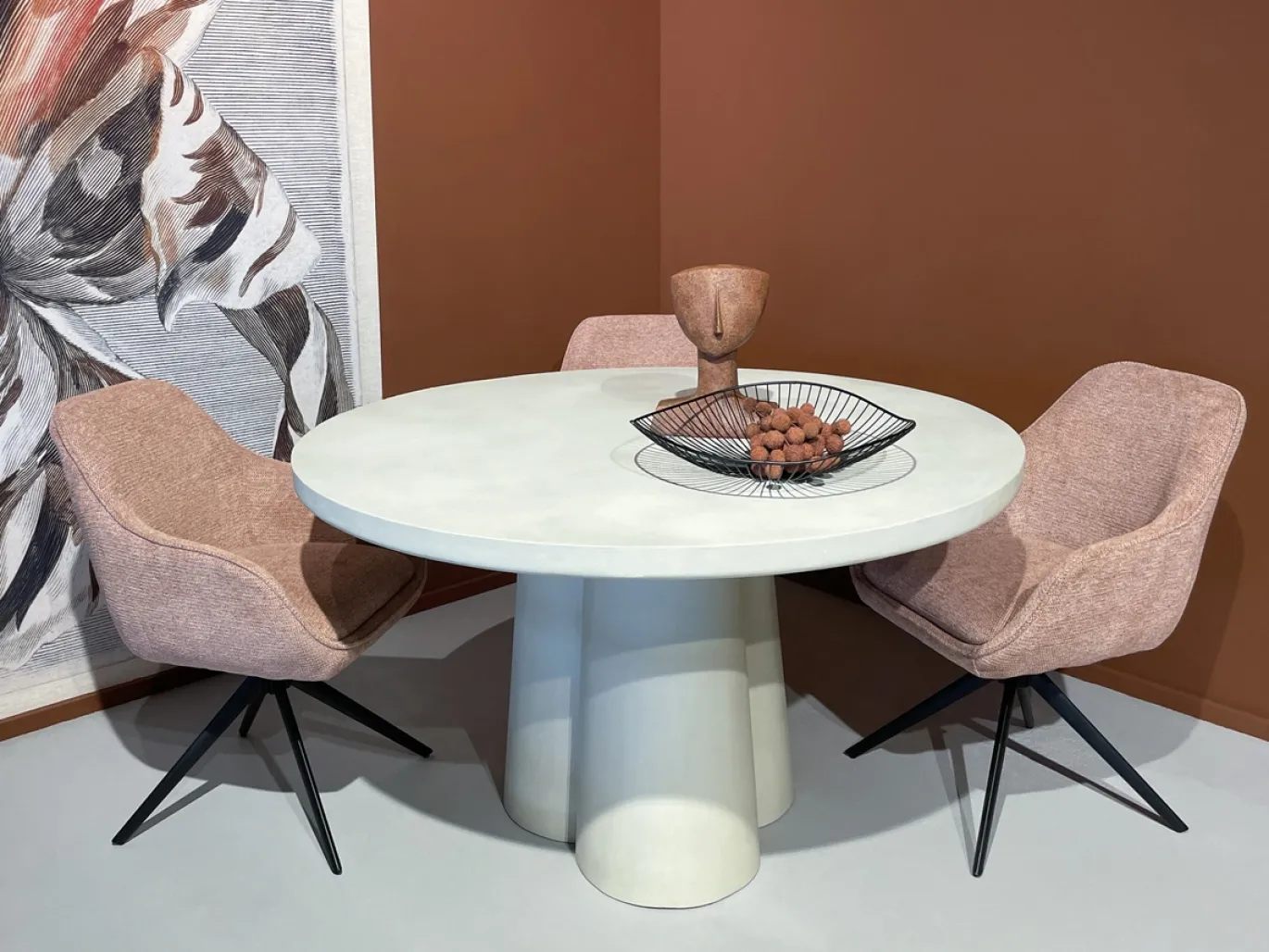 Livingfurn Eetkamerstoel Thomas Brique