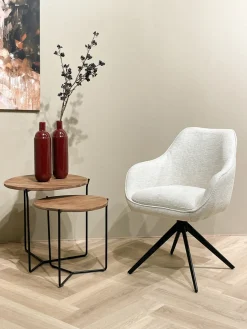 Livingfurn Eetkamerstoel Thomas Zand