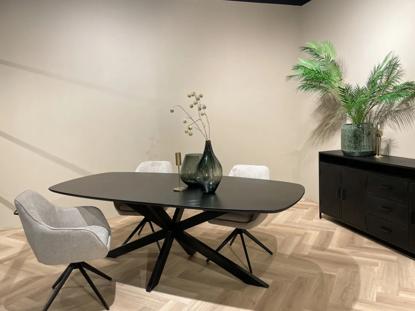Livingfurn Eetkamerstoel Thomas Toffee