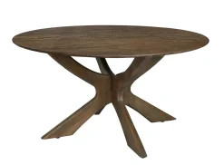 Livingfurn Eetkamertafel Brix Montreaux Round Brown 150cm