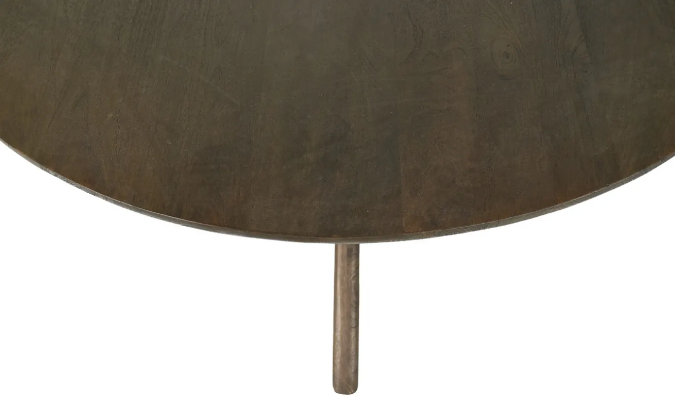 Livingfurn Eetkamertafel Brix Montreaux Round Brown 150cm