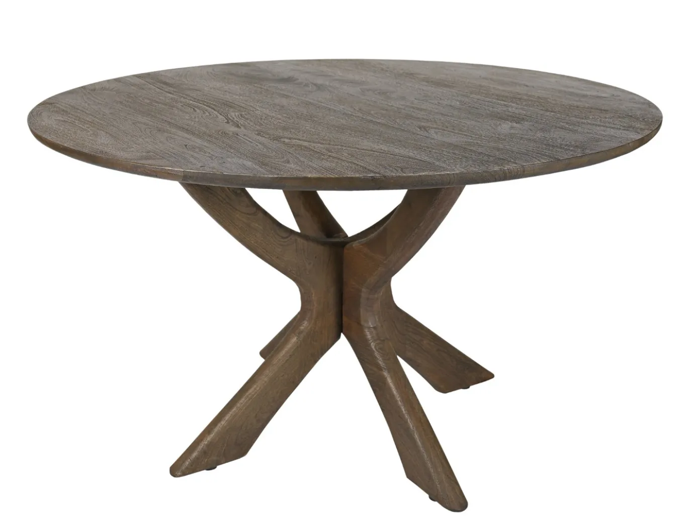 Livingfurn Eetkamertafel Brix Montreaux Round Brown 130cm
